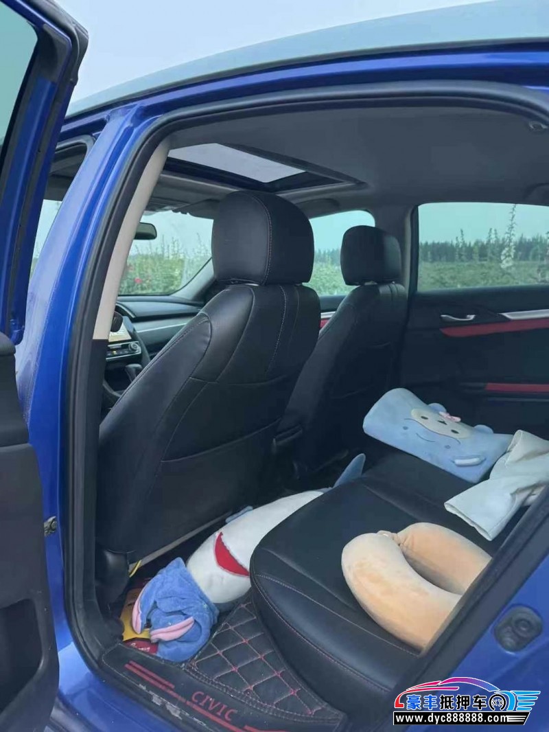 18年本田思域轿车抵押车出售