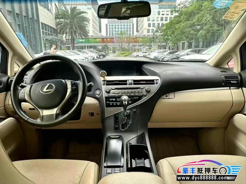 14年雷克萨斯RX轿车抵押车出售