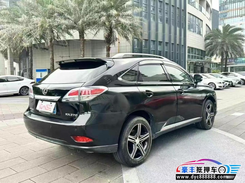 14年雷克萨斯RX轿车抵押车出售