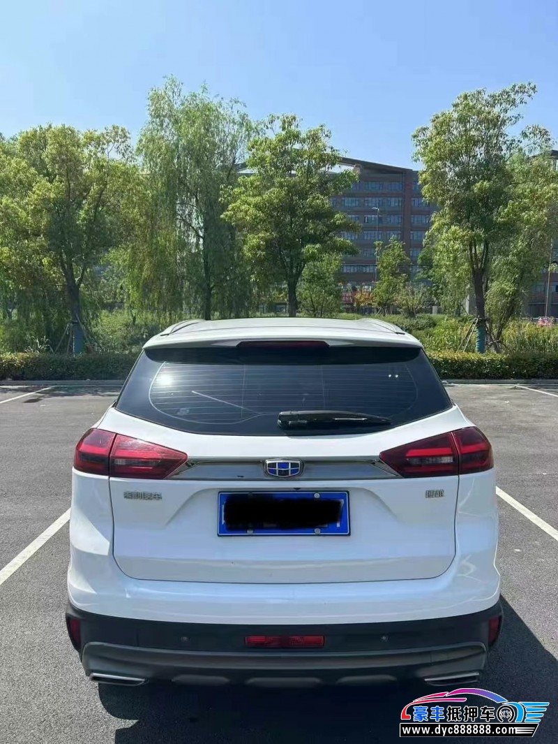 18年吉利博越轿车抵押车出售