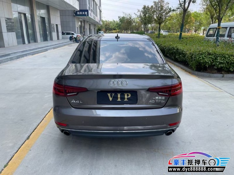 18年奥迪A4L轿车抵押车出售