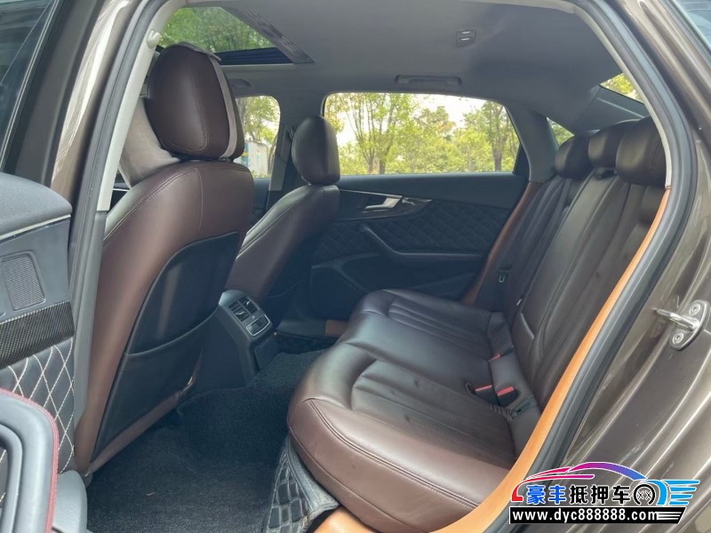 18年奥迪A4L轿车抵押车出售