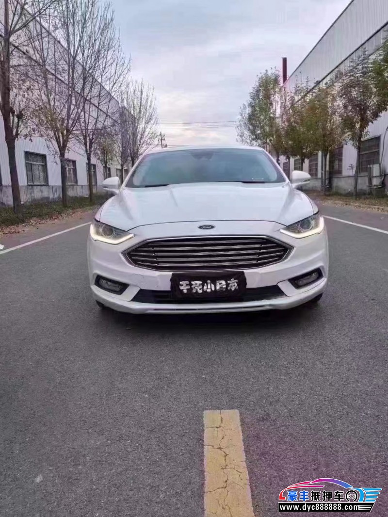 17年福特蒙迪欧轿车抵押车出售