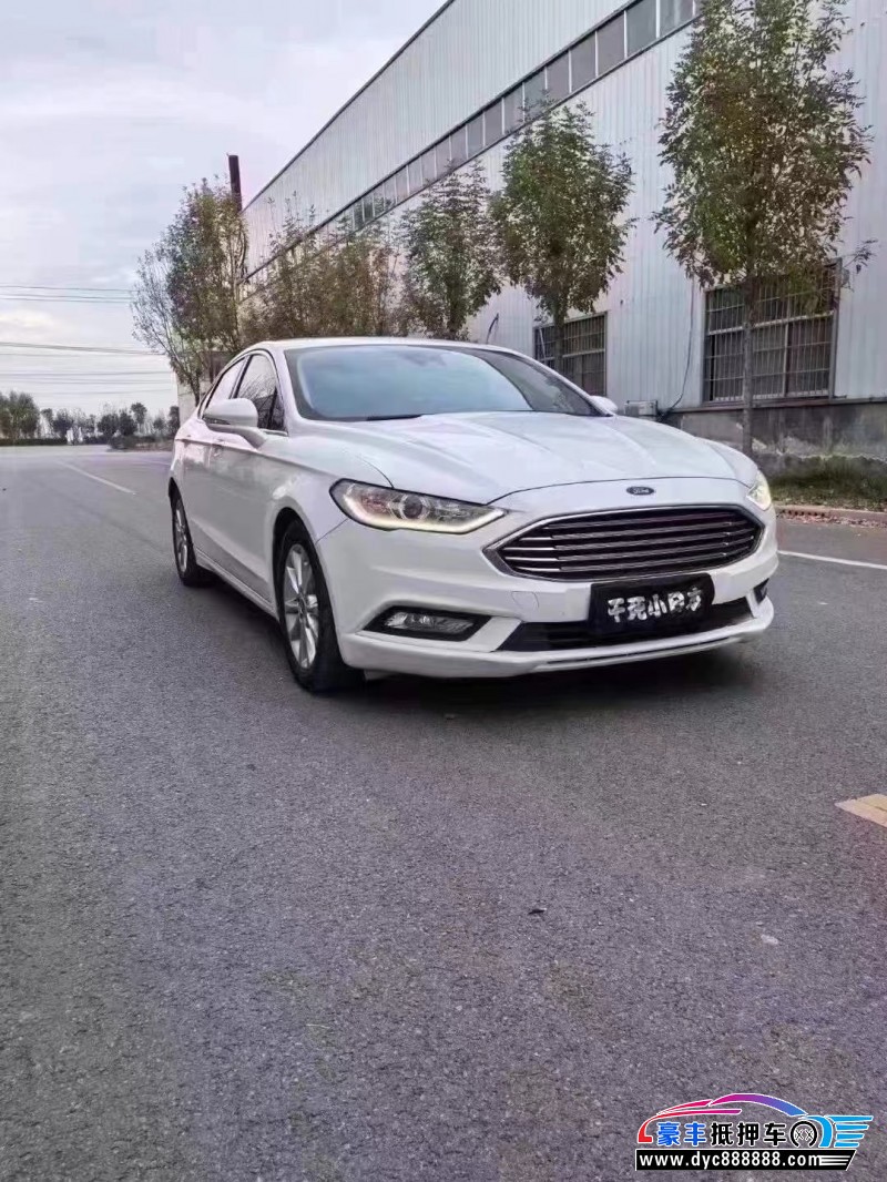 17年福特蒙迪欧轿车抵押车出售