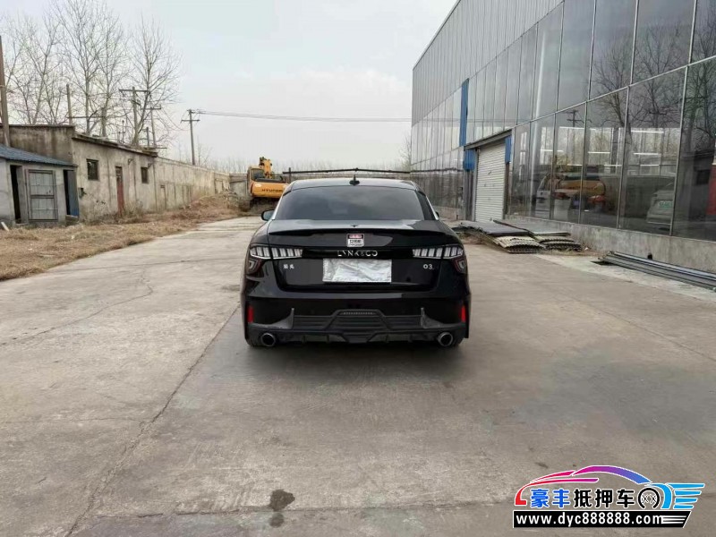 19年领克03轿车抵押车出售