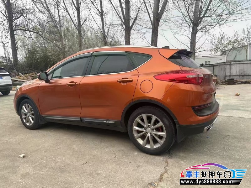 16年吉利帝豪GS轿车抵押车出售