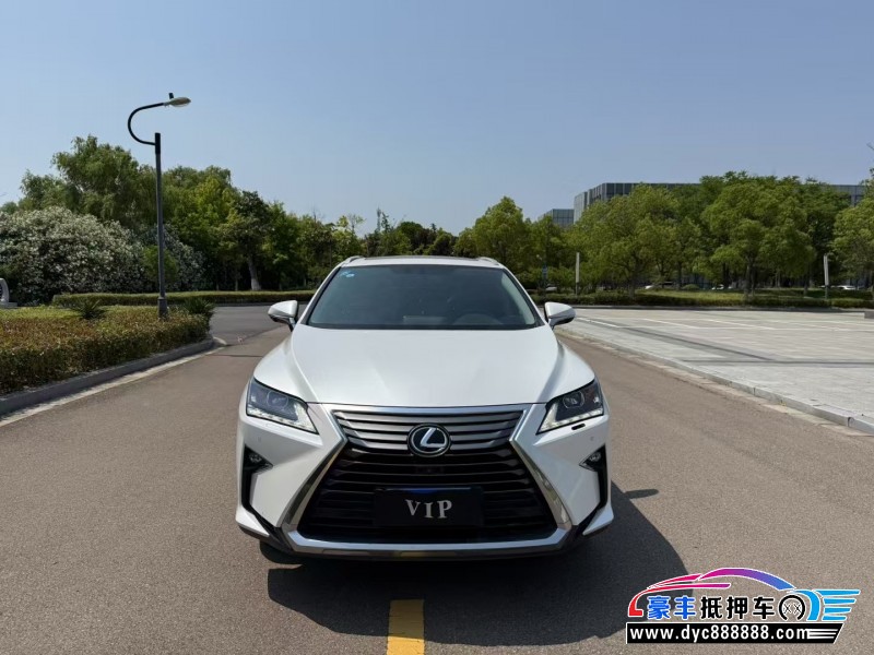 18年雷克萨斯RX轿车抵押车出售