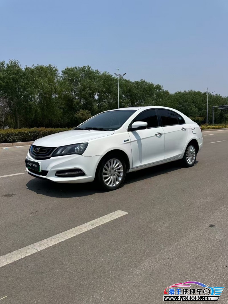 18年吉利帝豪轿车抵押车出售