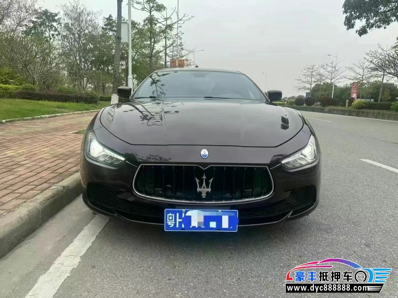 16年玛莎拉蒂Ghibli轿车抵押车出售