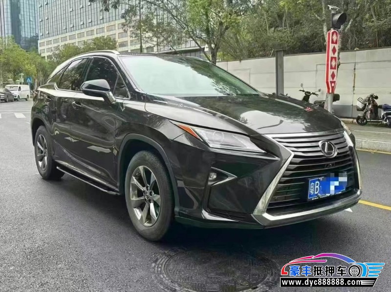 18年雷克萨斯RX轿车抵押车出售