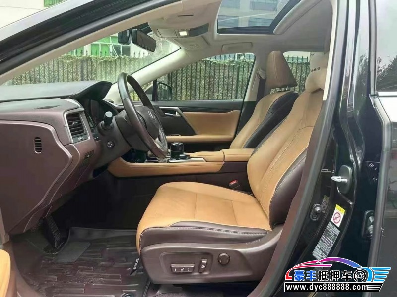 18年雷克萨斯RX轿车抵押车出售