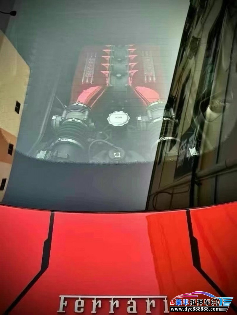 13年法拉利458轿车抵押车出售