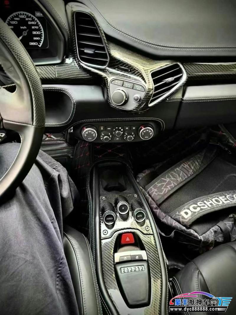 13年法拉利458轿车抵押车出售