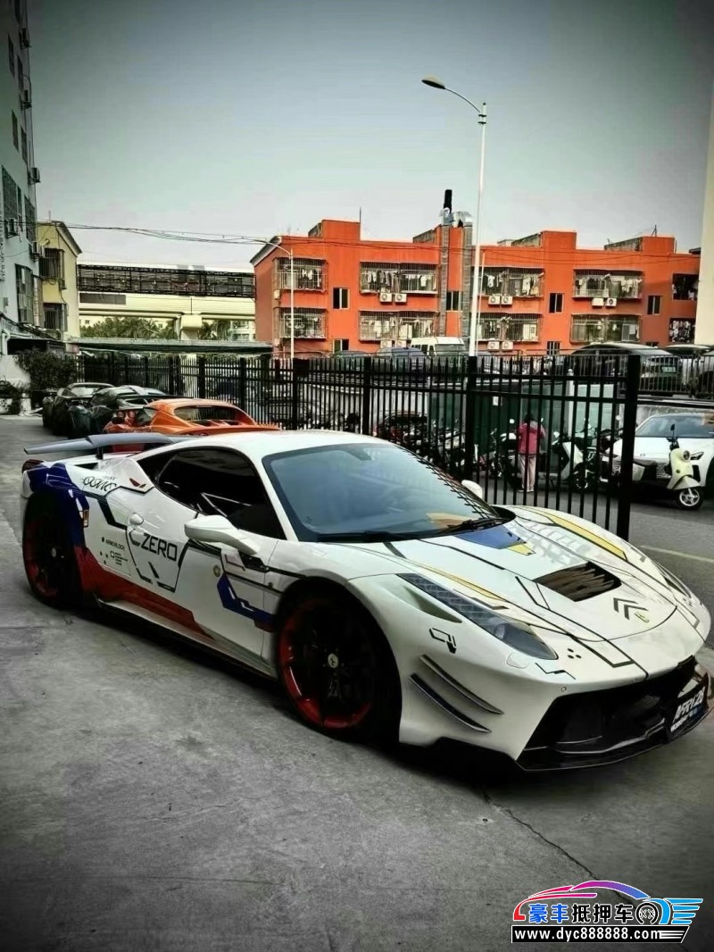 13年法拉利458轿车抵押车出售