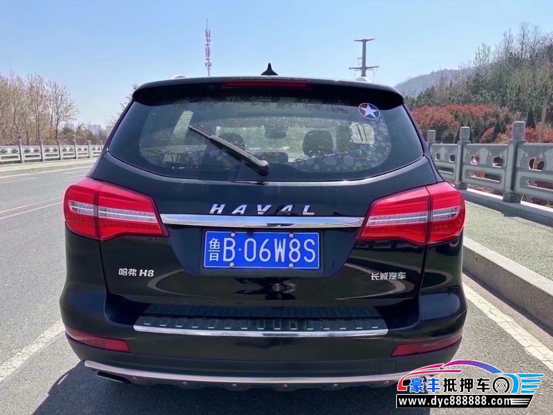 17年长城哈弗H8轿车抵押车出售