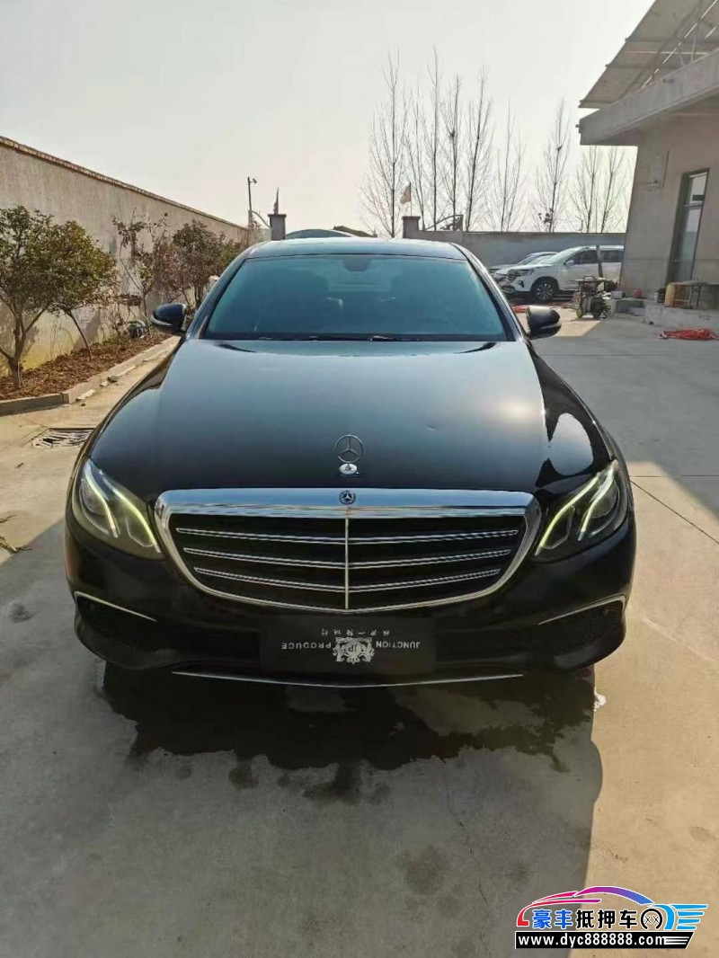 18年奔驰E轿车抵押车出售