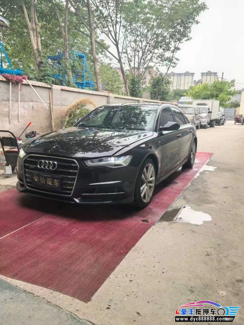18年奥迪A6L轿车抵押车出售