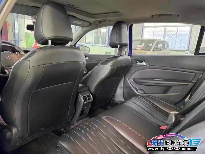 19年标致408轿车抵押车出售