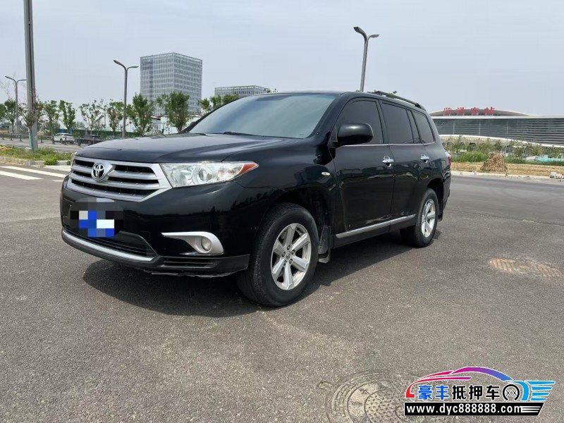 14年丰田汉兰达轿车抵押车出售