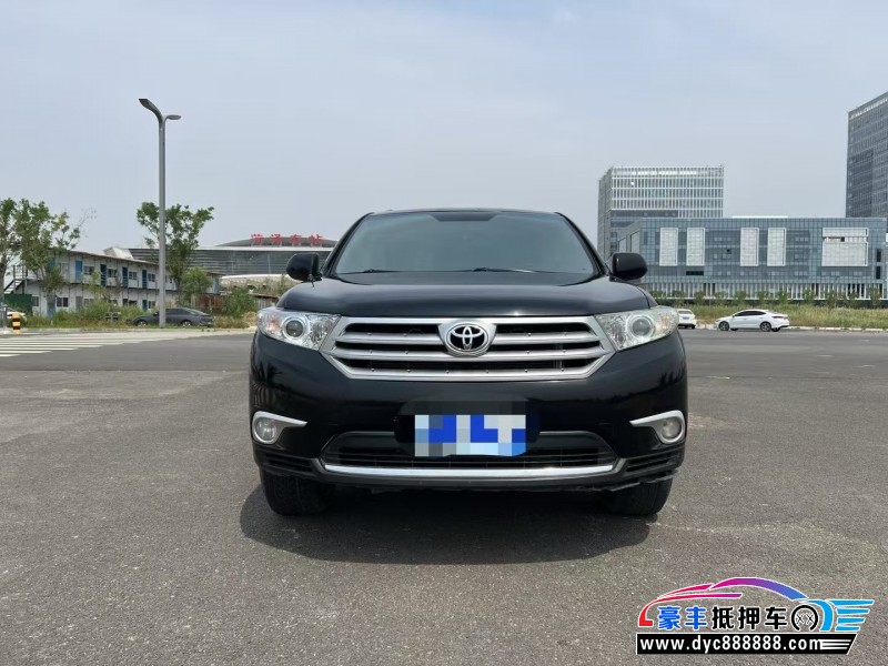 14年丰田汉兰达轿车抵押车出售