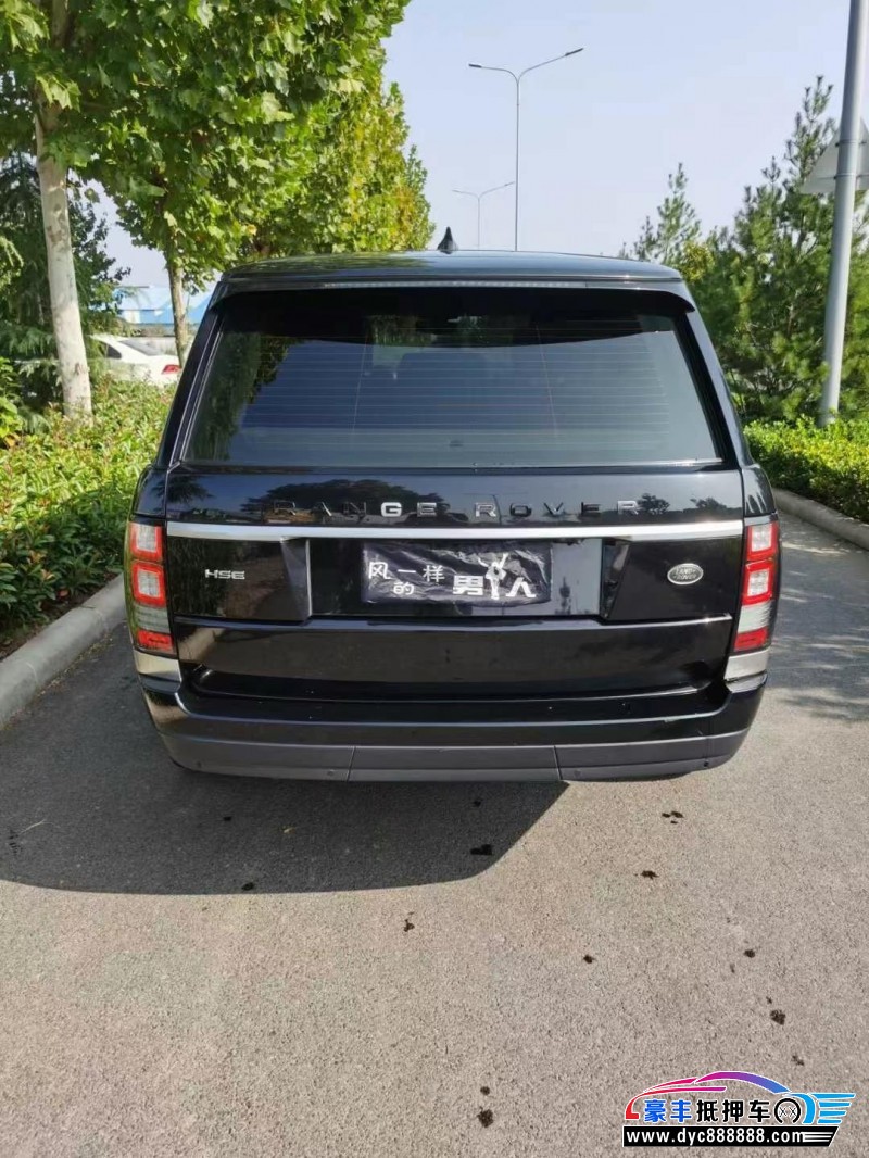 18年路虎揽胜行政轿车抵押车出售