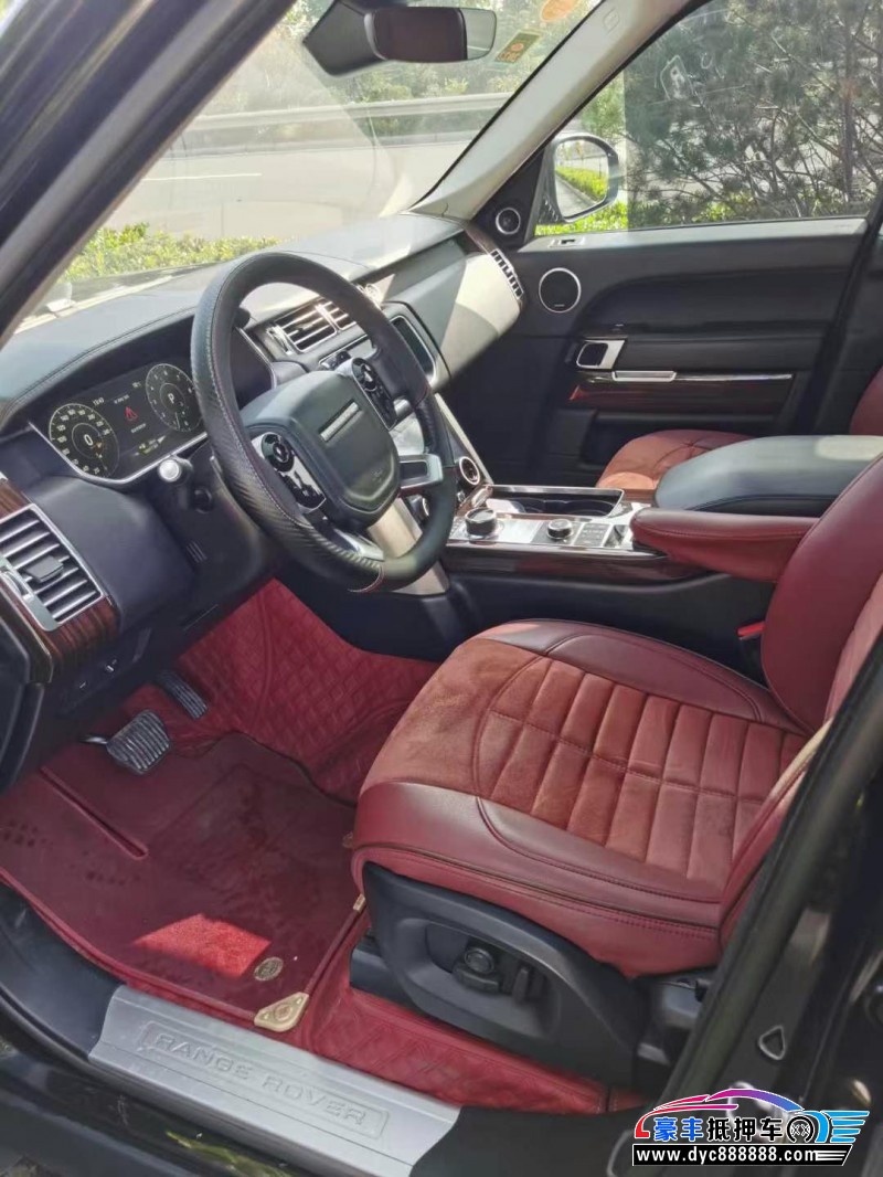 18年路虎揽胜行政轿车抵押车出售