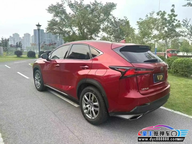 18年雷克萨斯NX轿车抵押车出售