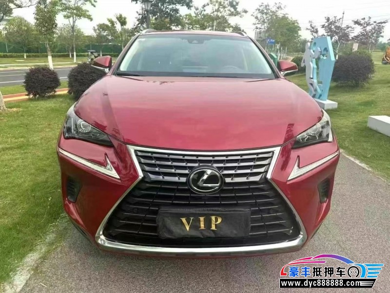 18年雷克萨斯NX轿车抵押车出售