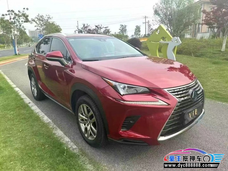 18年雷克萨斯NX轿车抵押车出售