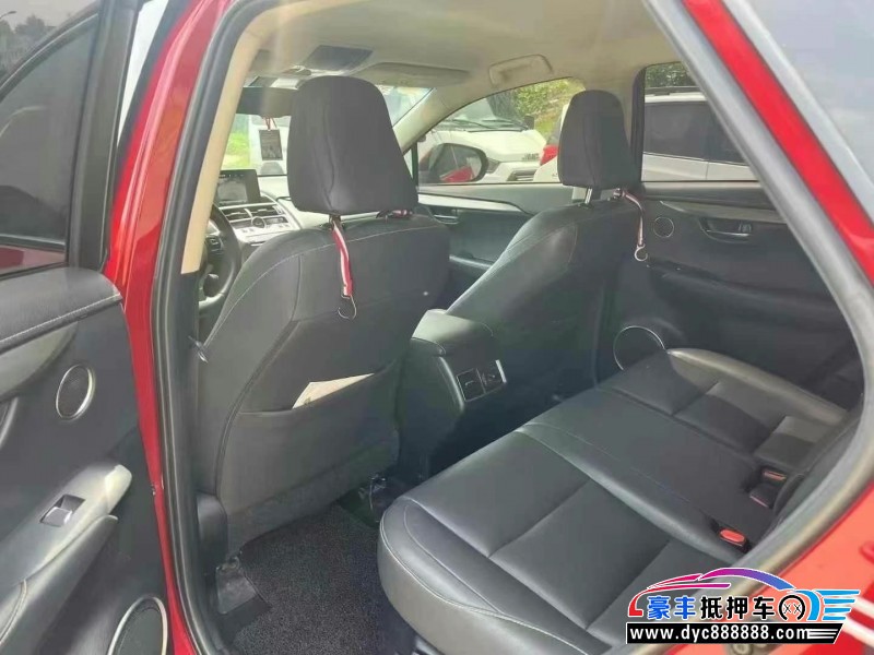 18年雷克萨斯NX轿车抵押车出售