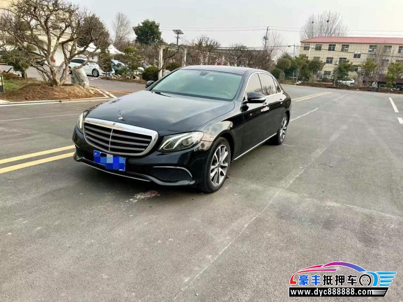 18年奔驰E轿车抵押车出售