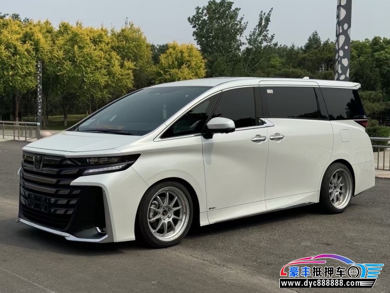 23年丰田威尔法轿车抵押车出售