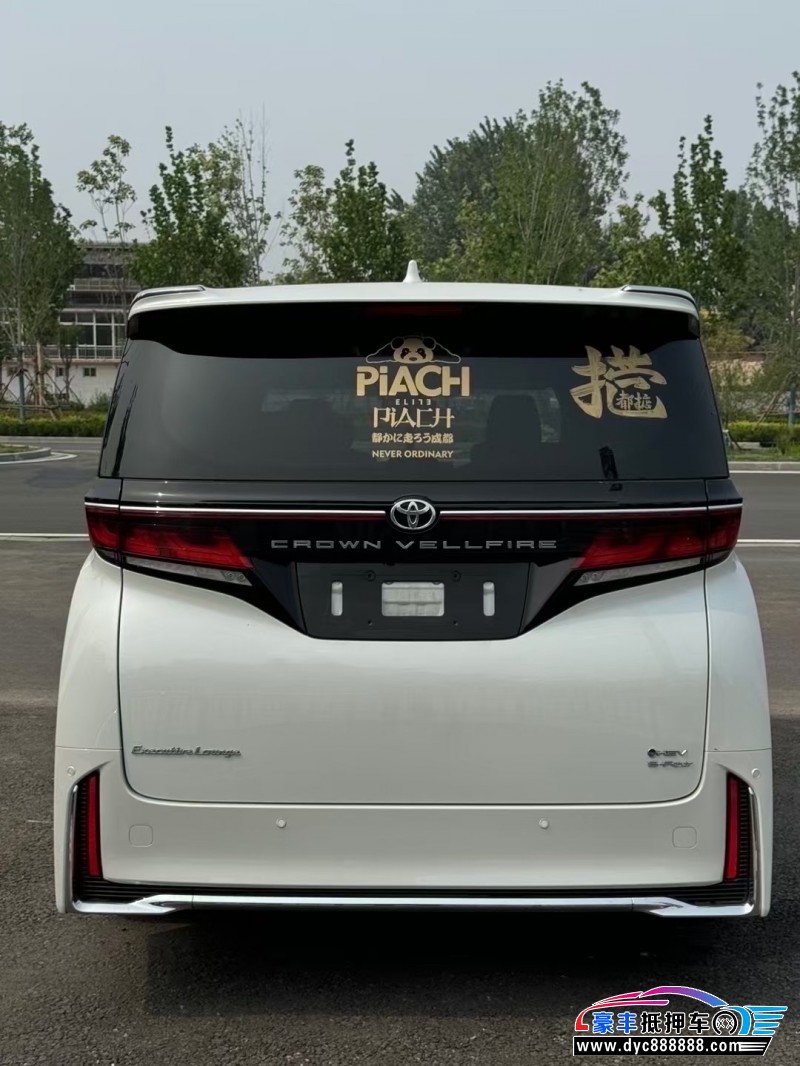 23年丰田威尔法轿车抵押车出售