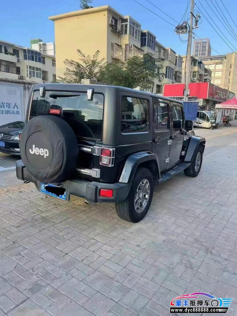 16年Jeep牧马人轿车抵押车出售