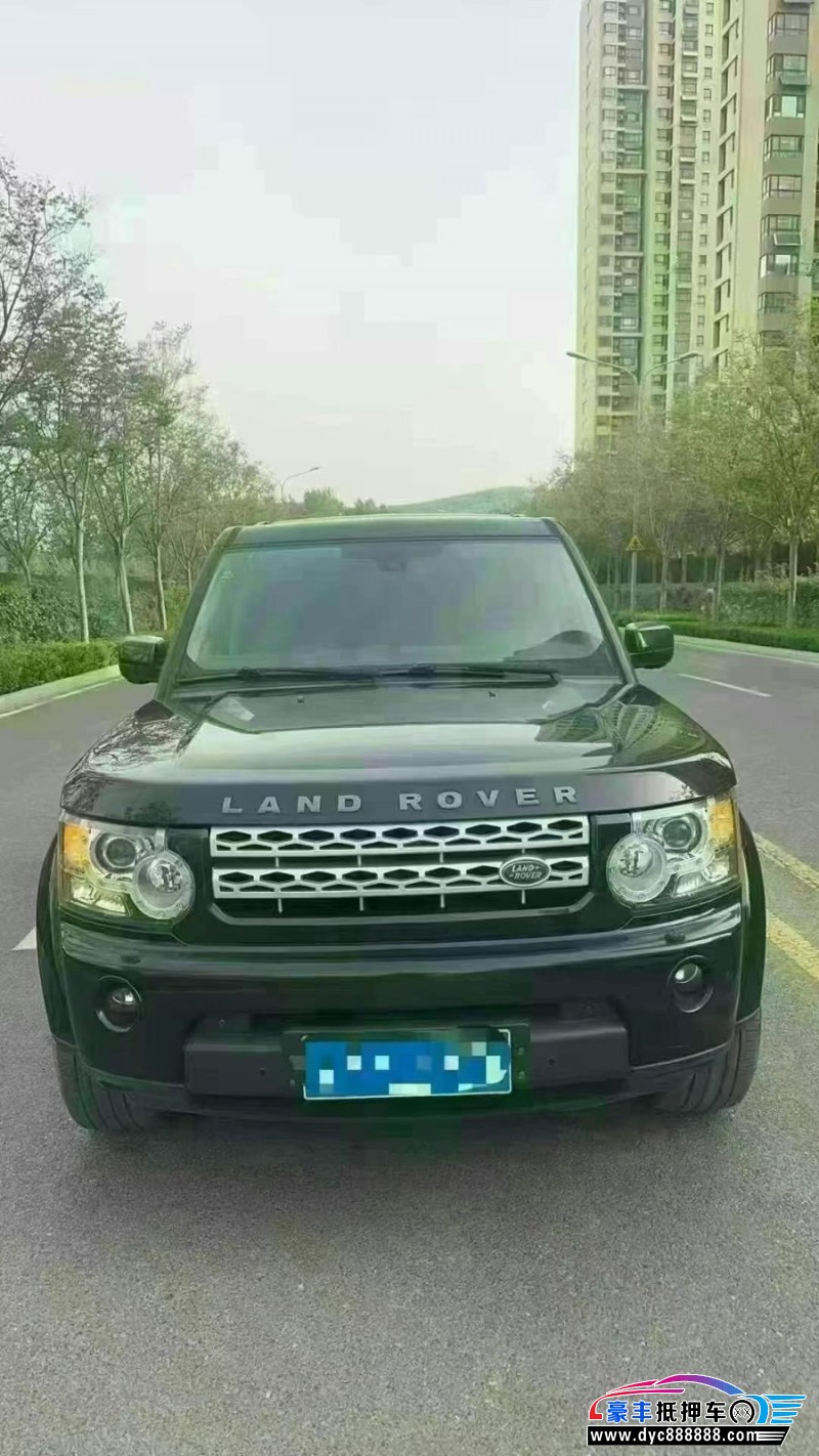 14年路虎发现4轿车抵押车出售