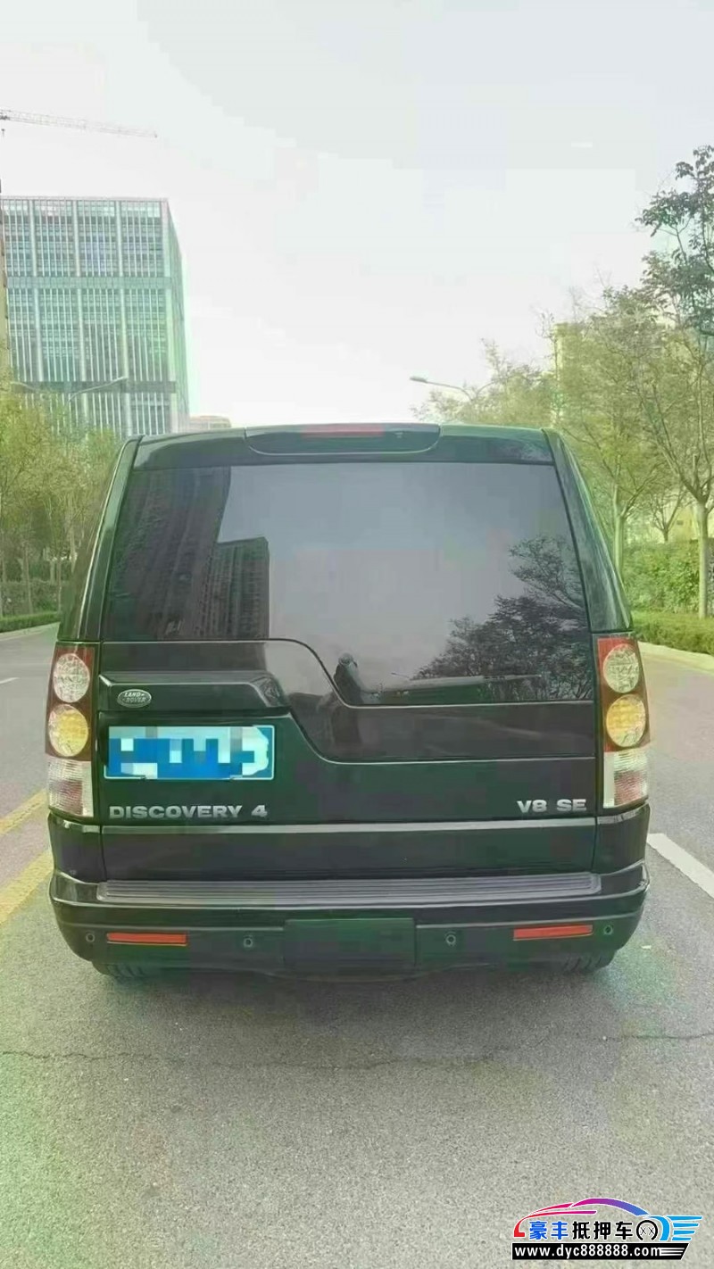 14年路虎发现4轿车抵押车出售