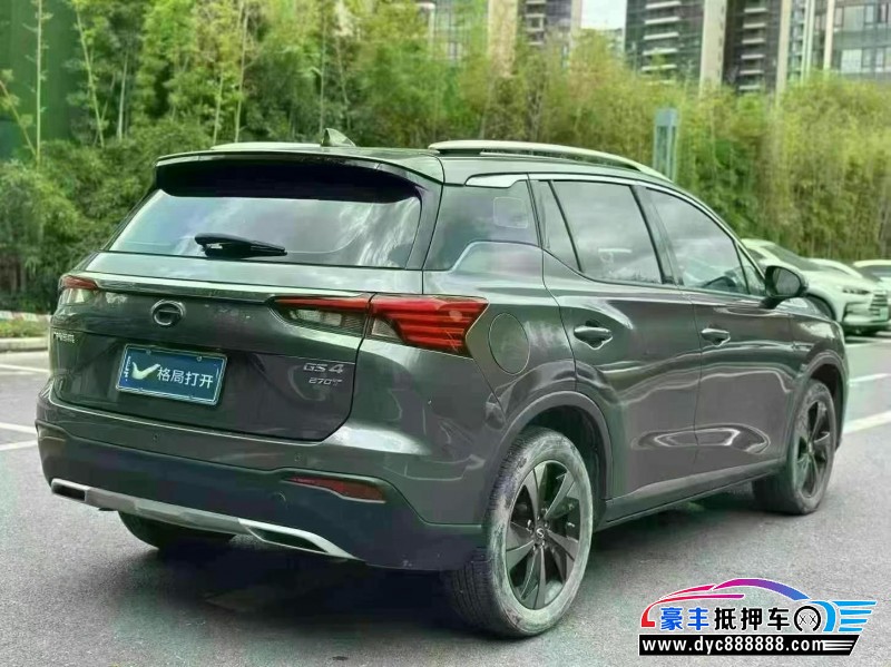 22年传祺GS4轿车抵押车出售