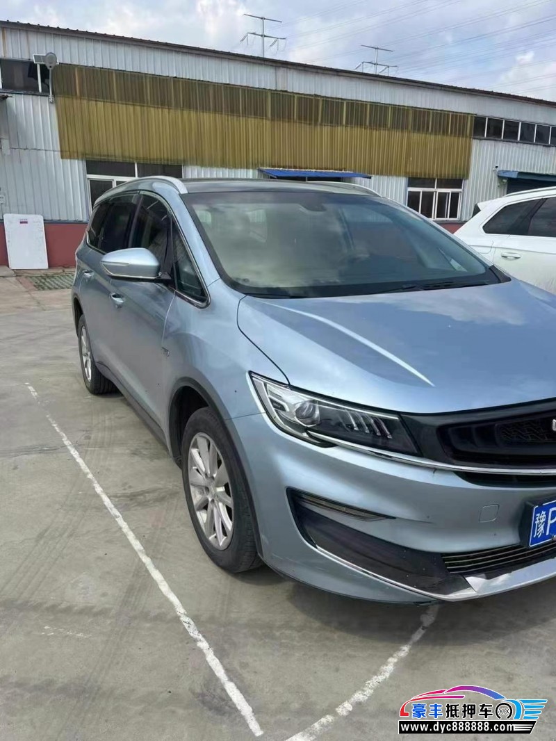 20年吉利嘉际轿车抵押车出售