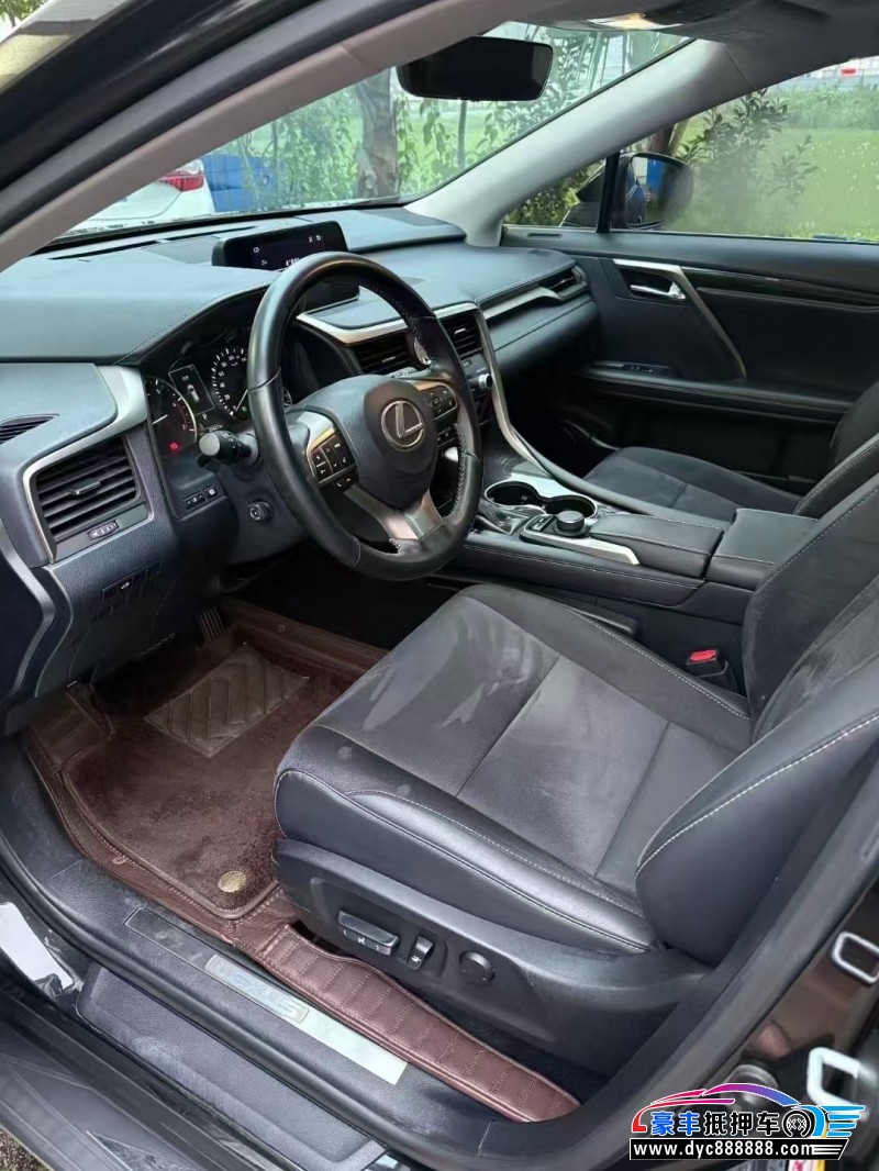 19年雷克萨斯RX轿车抵押车出售