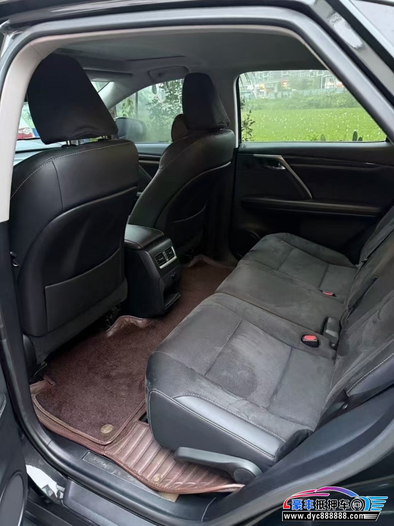 19年雷克萨斯RX轿车抵押车出售