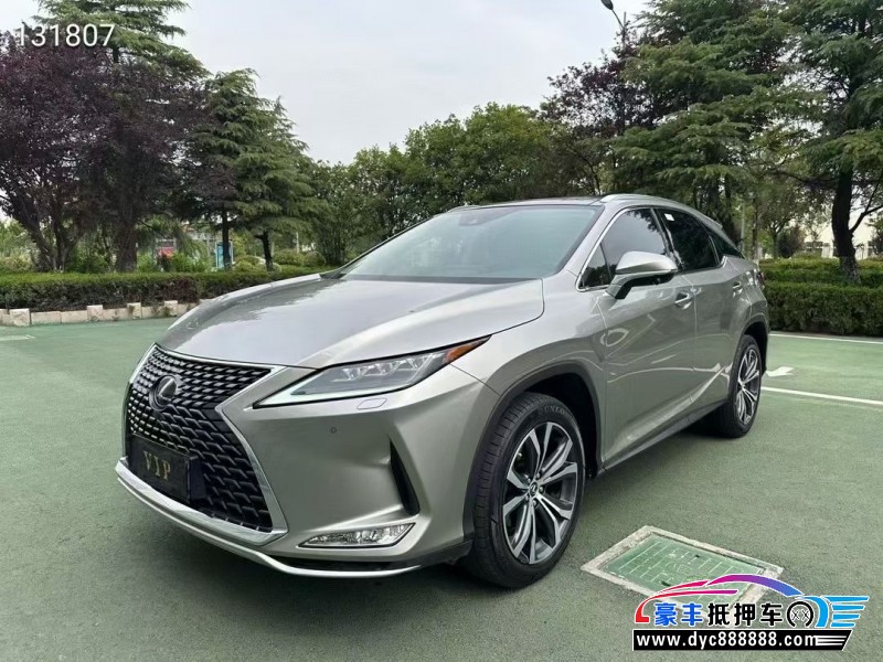 22年雷克萨斯RX轿车抵押车出售