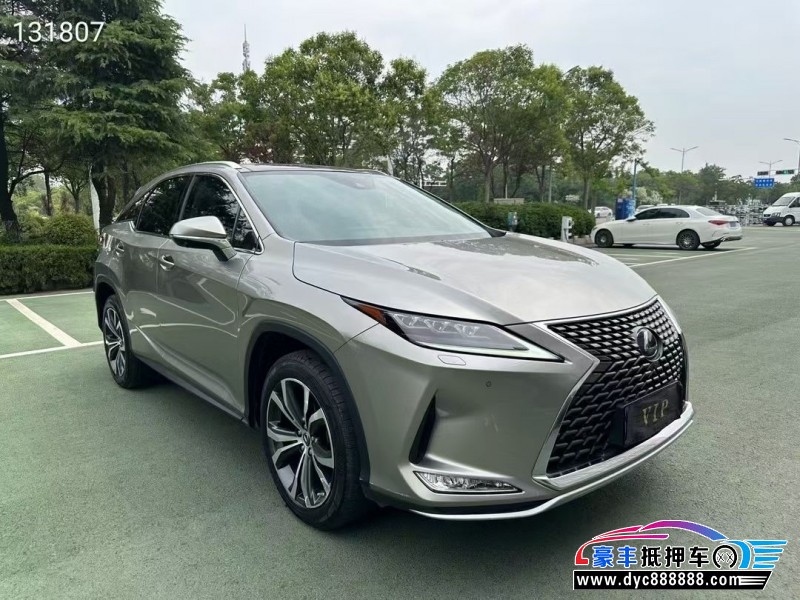 22年雷克萨斯RX轿车抵押车出售