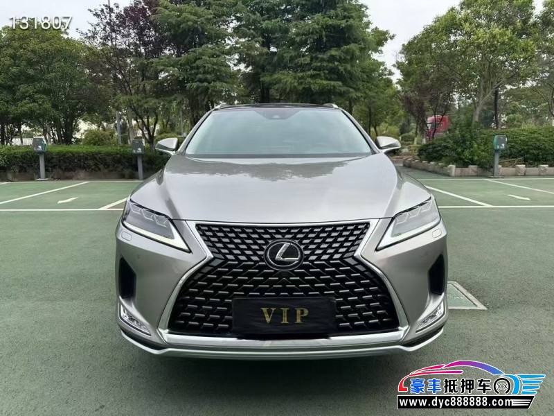 22年雷克萨斯RX轿车抵押车出售