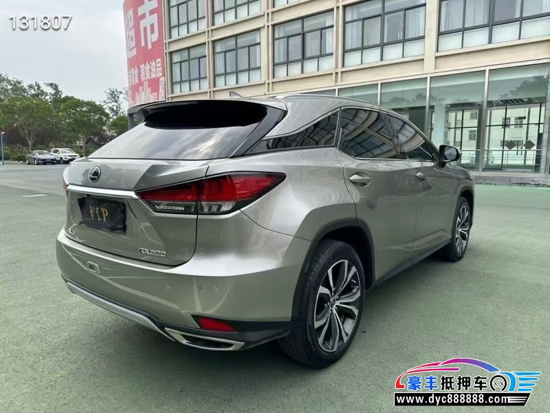 22年雷克萨斯RX轿车抵押车出售