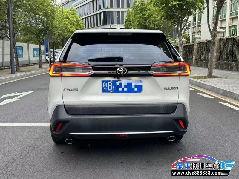 21年丰田威兰达轿车抵押车出售