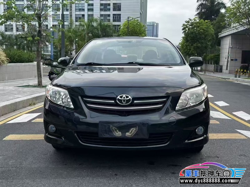 10年丰田卡罗拉轿车抵押车出售