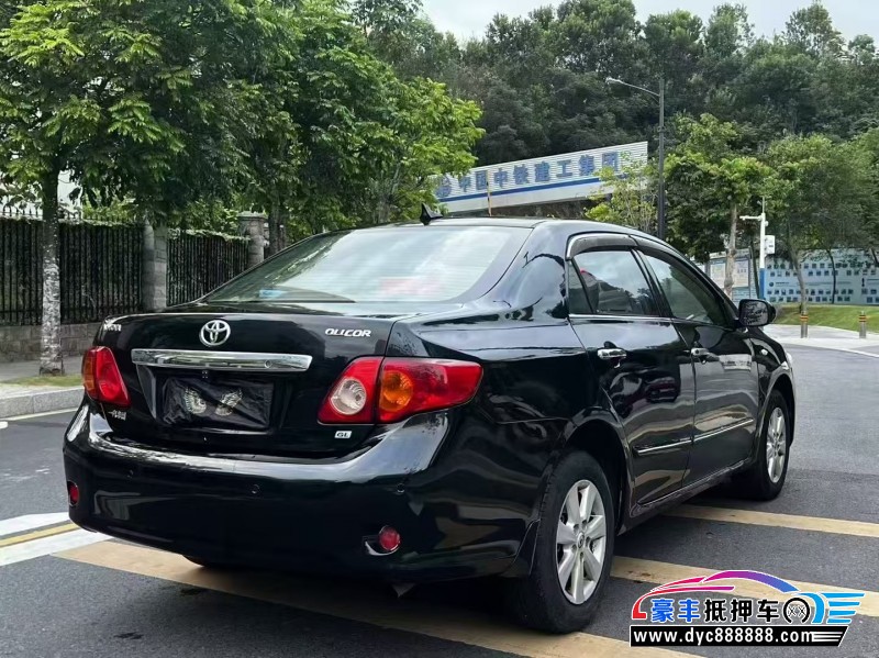 10年丰田卡罗拉轿车抵押车出售