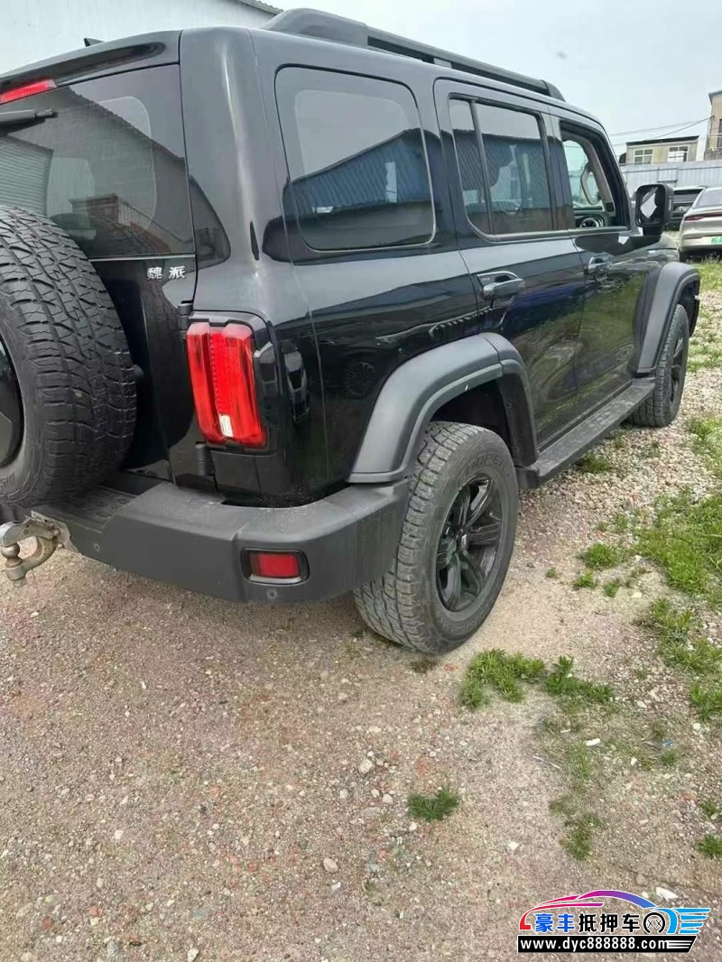 22年WEY坦克300轿车抵押车出售