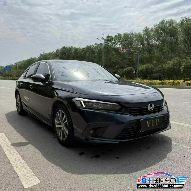 23年本田思域轿车抵押车出售