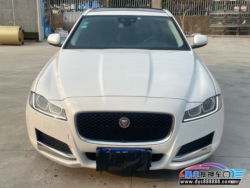 17年捷豹XFL轿车抵押车出售